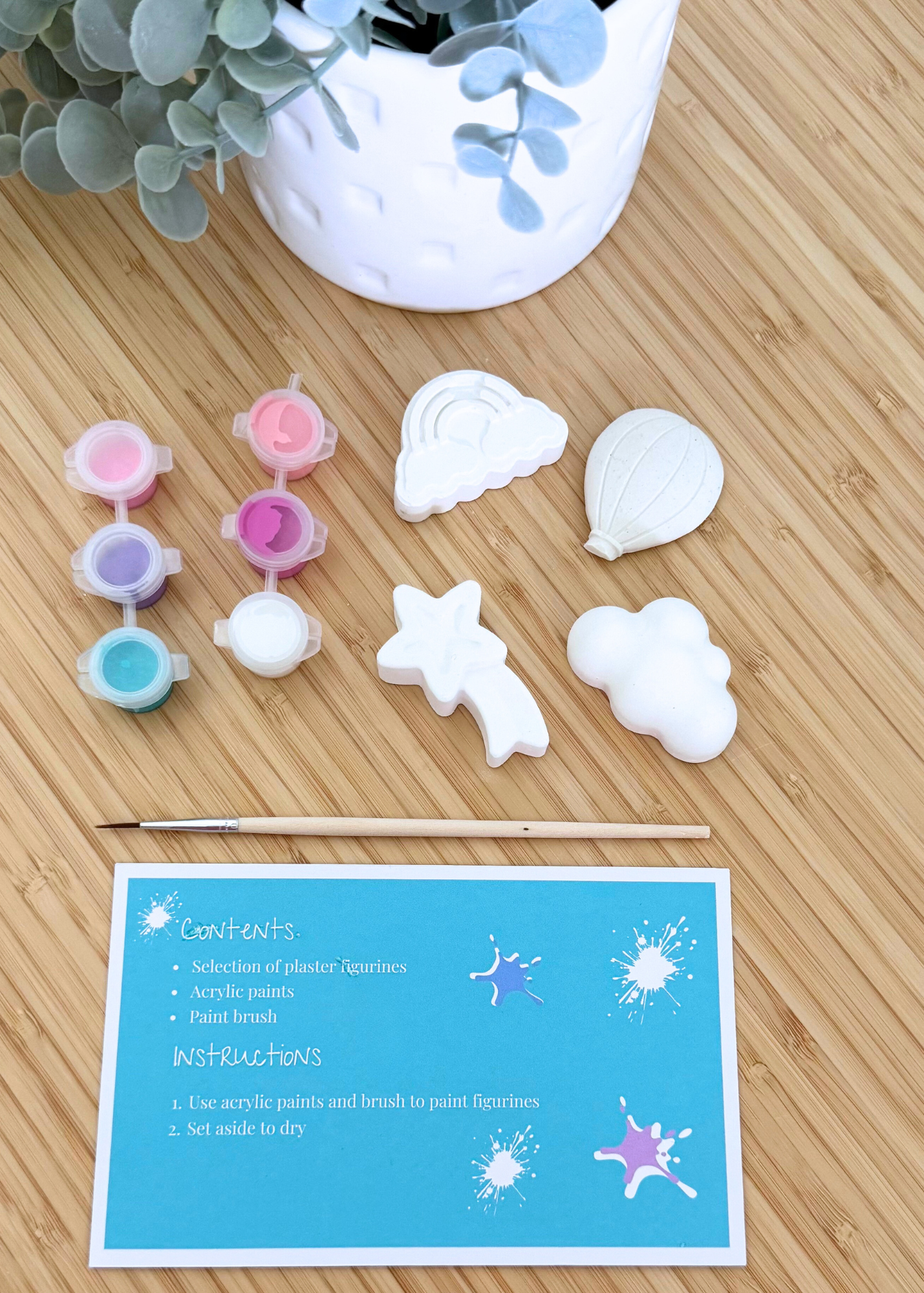 Activity Pack - Plaster Painting